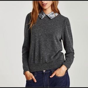 Zara Peter Pan Sweater